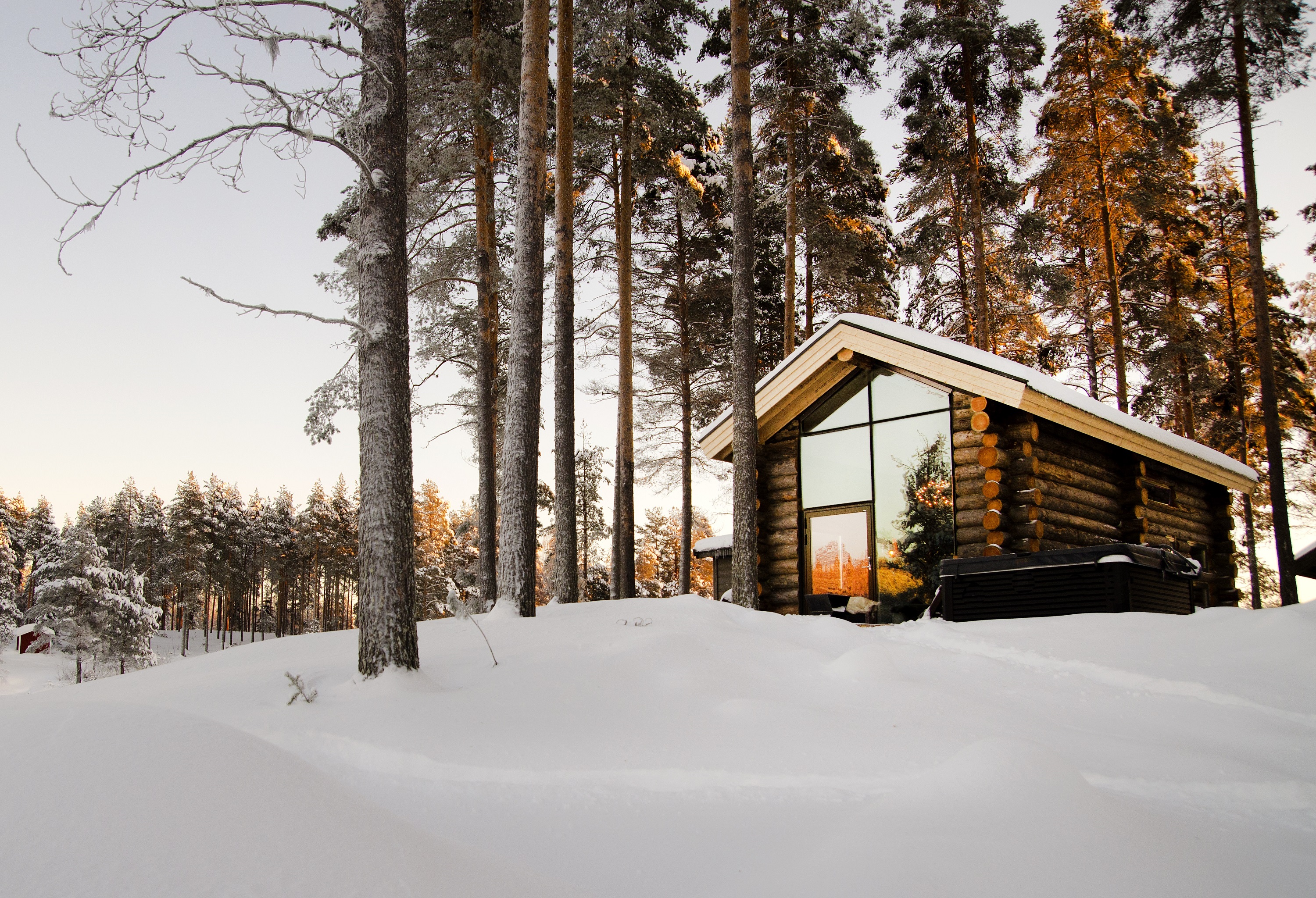 Winter at Arctic Retreat in Swedish Lapland